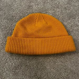 Yellow beanie